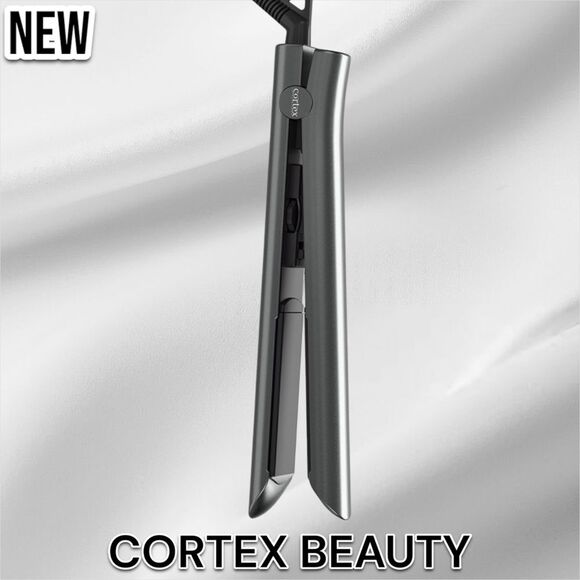 New CORTEX BEAUTY 1-Inch Solid Ceramic Flat Iron - Picture 2 of 7